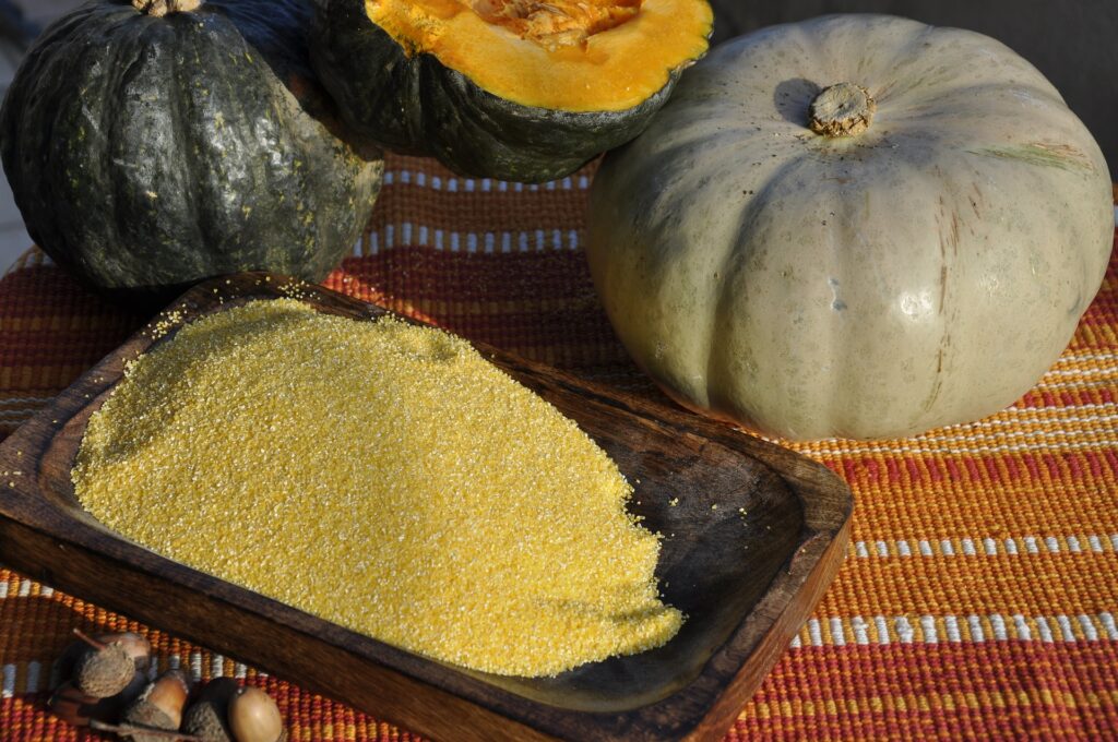 polenta tekvice